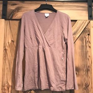 Boob Design Organic Cotton Nursing V-neck Medium